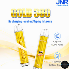 Load image into Gallery viewer, JNR GOLD 6000 PUFFS DISPOSABLE VAPE