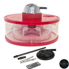 Load image into Gallery viewer, ROUND HOOKAH LED 1 pipe
