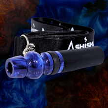 Load image into Gallery viewer, ASHISHA Resin mouth-tip with statement lanyard