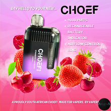 Load image into Gallery viewer, CHOEF BAR 9K PUFFS