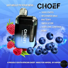 Load image into Gallery viewer, CHOEF BAR 9K PUFFS