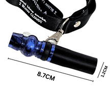 Load image into Gallery viewer, ASHISHA Resin mouth-tip with statement lanyard
