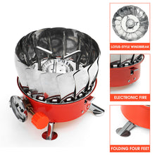 Load image into Gallery viewer, WINDPROOF PORTABLE GAS STOVE