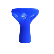 Load image into Gallery viewer, Hookah Bowl Silicone Large with glass - ASHISHA