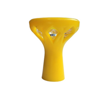 Load image into Gallery viewer, Hookah Bowl Silicone Large with glass - ASHISHA