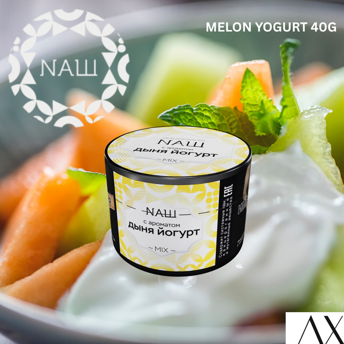NASH MELON YOGHURT 40G