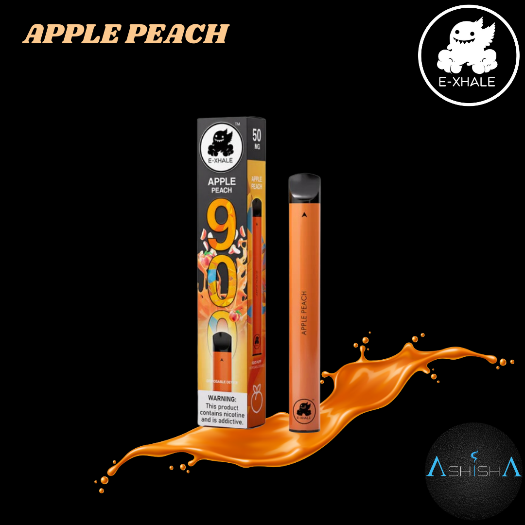 E-XHALE 900 PUFF DISPOSABLE 0%-5% Nic