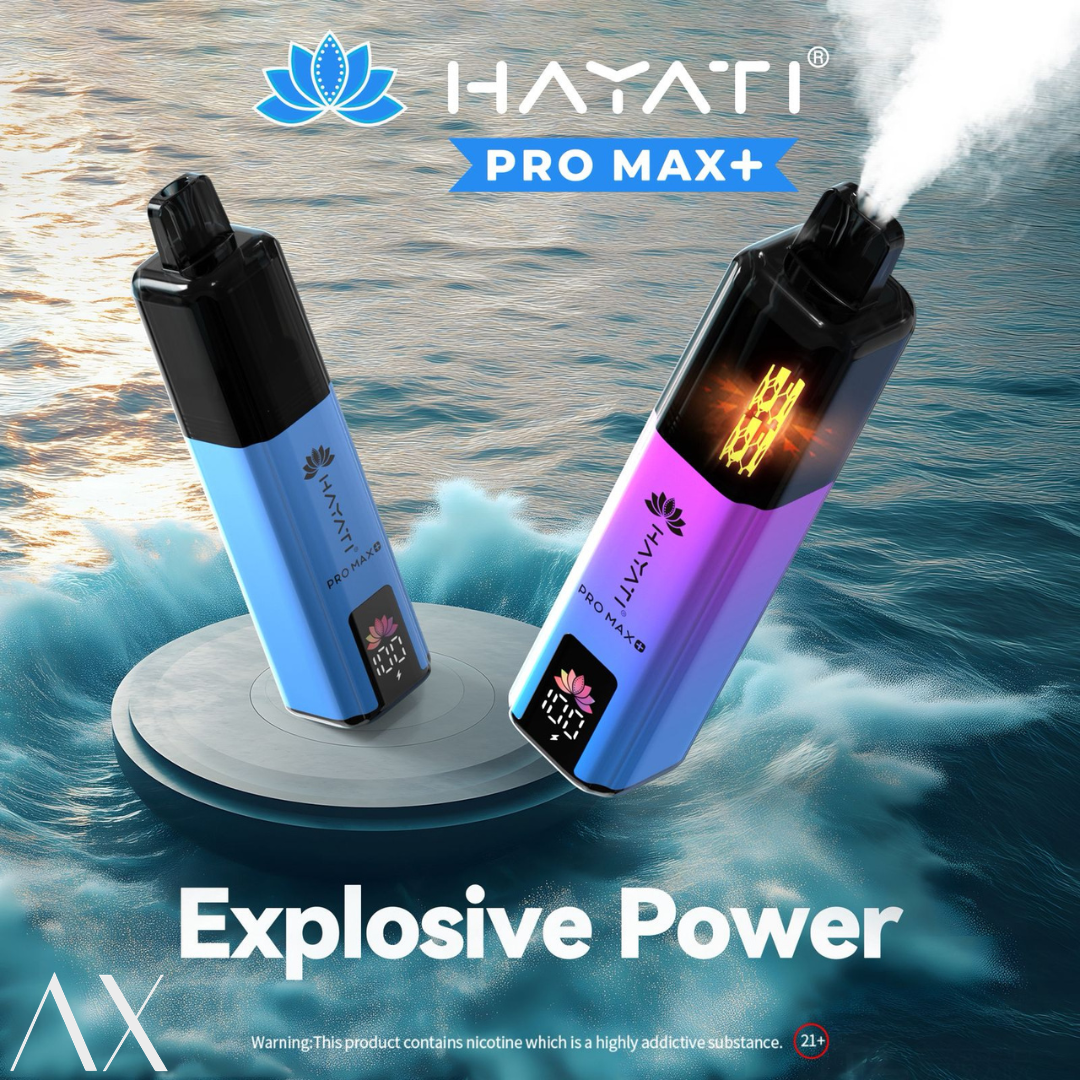 HAYATI PRO MAX SHISHA 15K PUFFS HAYATI PRO MAX SHISHA 15K PUFFS