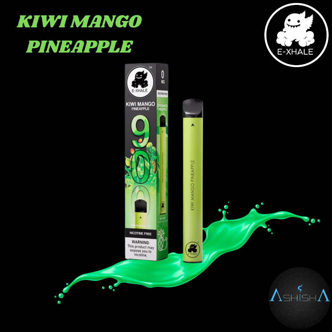 E-XHALE® 900 PUFF DISPOSABLE 0%-5% Nic