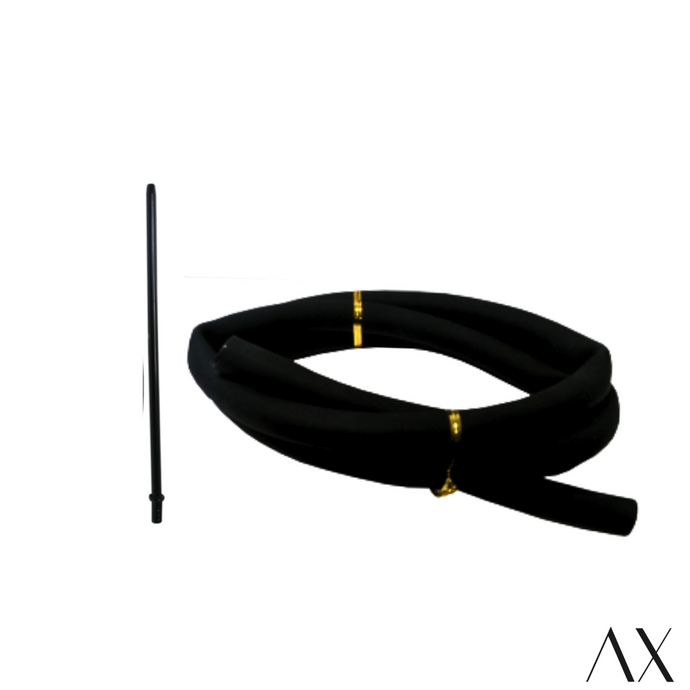 MATT SILICONE HOSE 1.2CM/METAL MOUTH PIECE