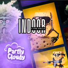 Load image into Gallery viewer, PARTLY CLOUDY - INDOOR 2 PRE-ROLLS
