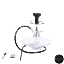 Load image into Gallery viewer, floating hookah 2 pipe {led]
