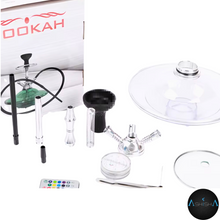 Load image into Gallery viewer, floating hookah 2 pipe {led]
