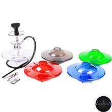 Load image into Gallery viewer, floating hookah 2 pipe {led]
