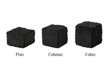 Load image into Gallery viewer, Titanium Flats Natural Hookah Coals - Flats - 108ct - ASHISHA
