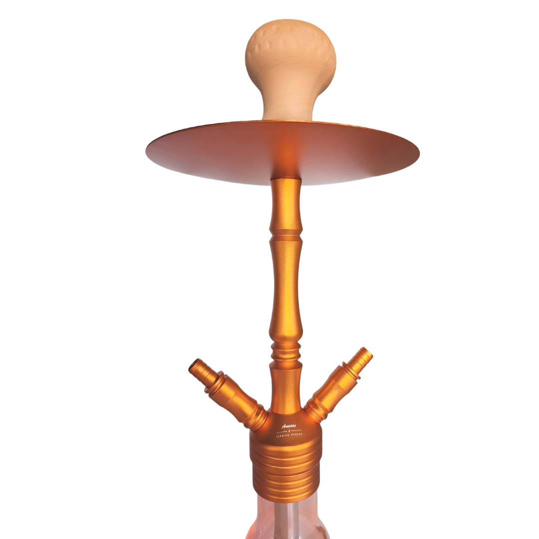 BLVCK V1 Orange Hookah 2pipe